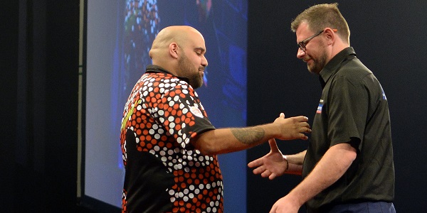 Kyle Anderson & James Wade - Auckland Darts Masters, presented by TAB & Burger King (Photosport, PDC)