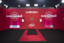 Players Championship Finals stage (Lawrence Lustig, PDC)
