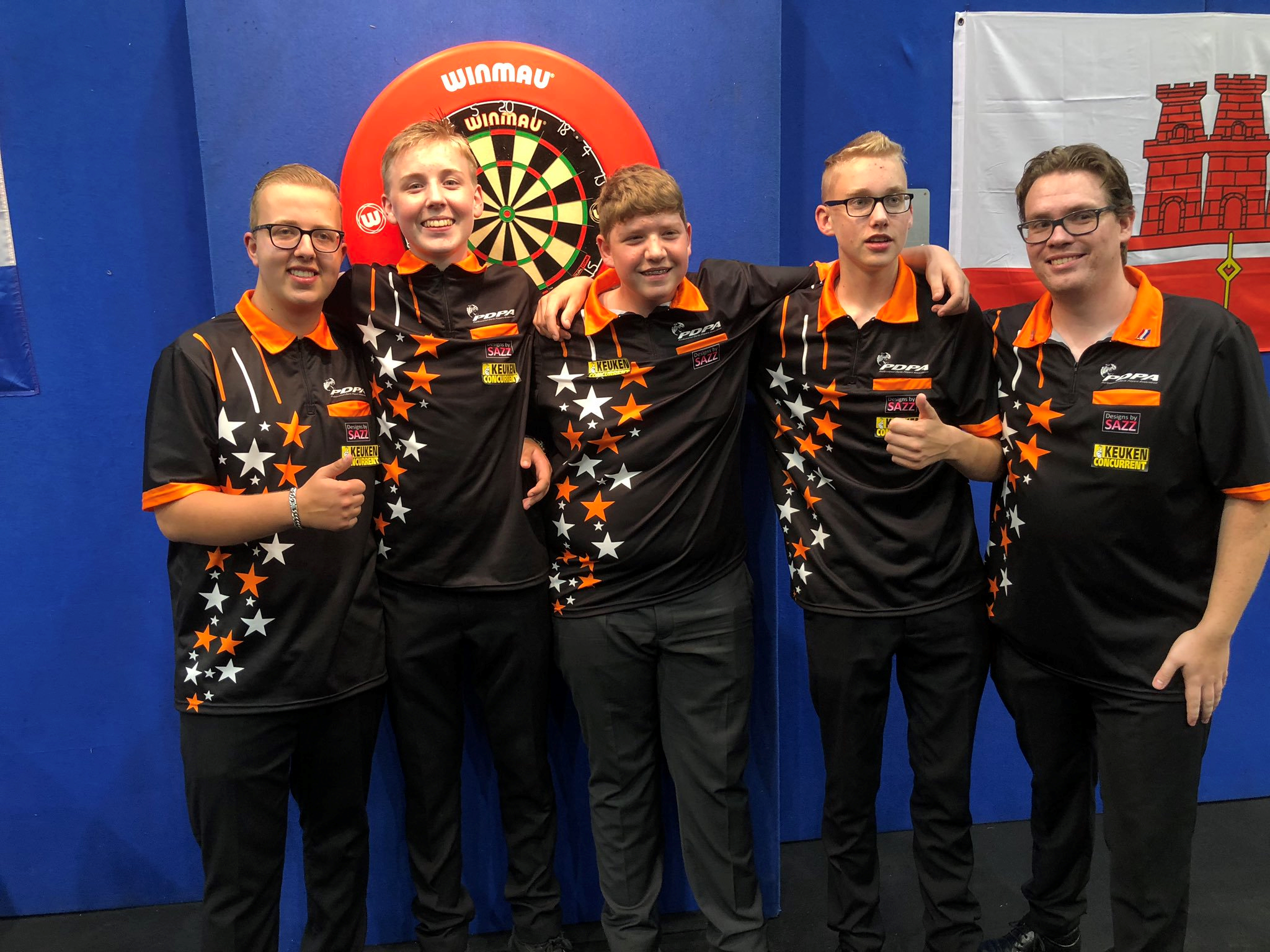 Netherlands & Barry share JDC wins PDC