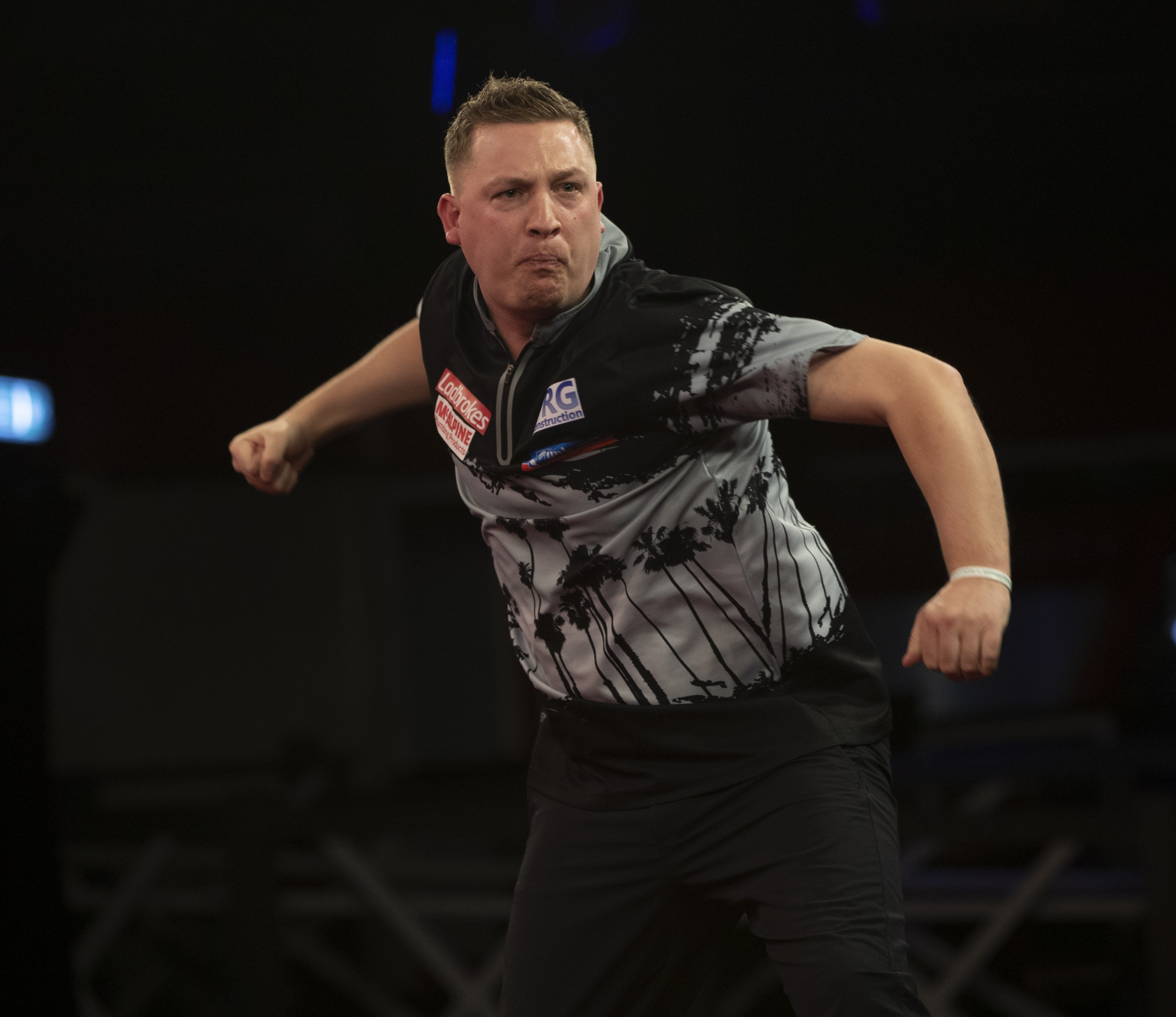 Chris Dobey vows to do 'Shearer celebration' in man cave PDC