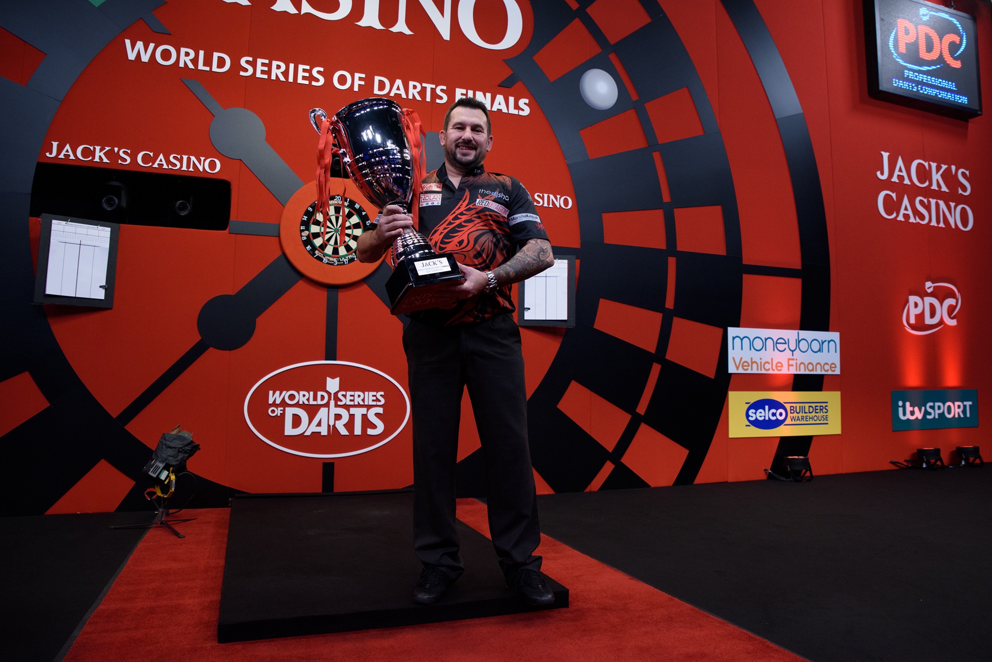 Clayton lands fourth TV title of 2021 at Jack's World Series Finals PDC