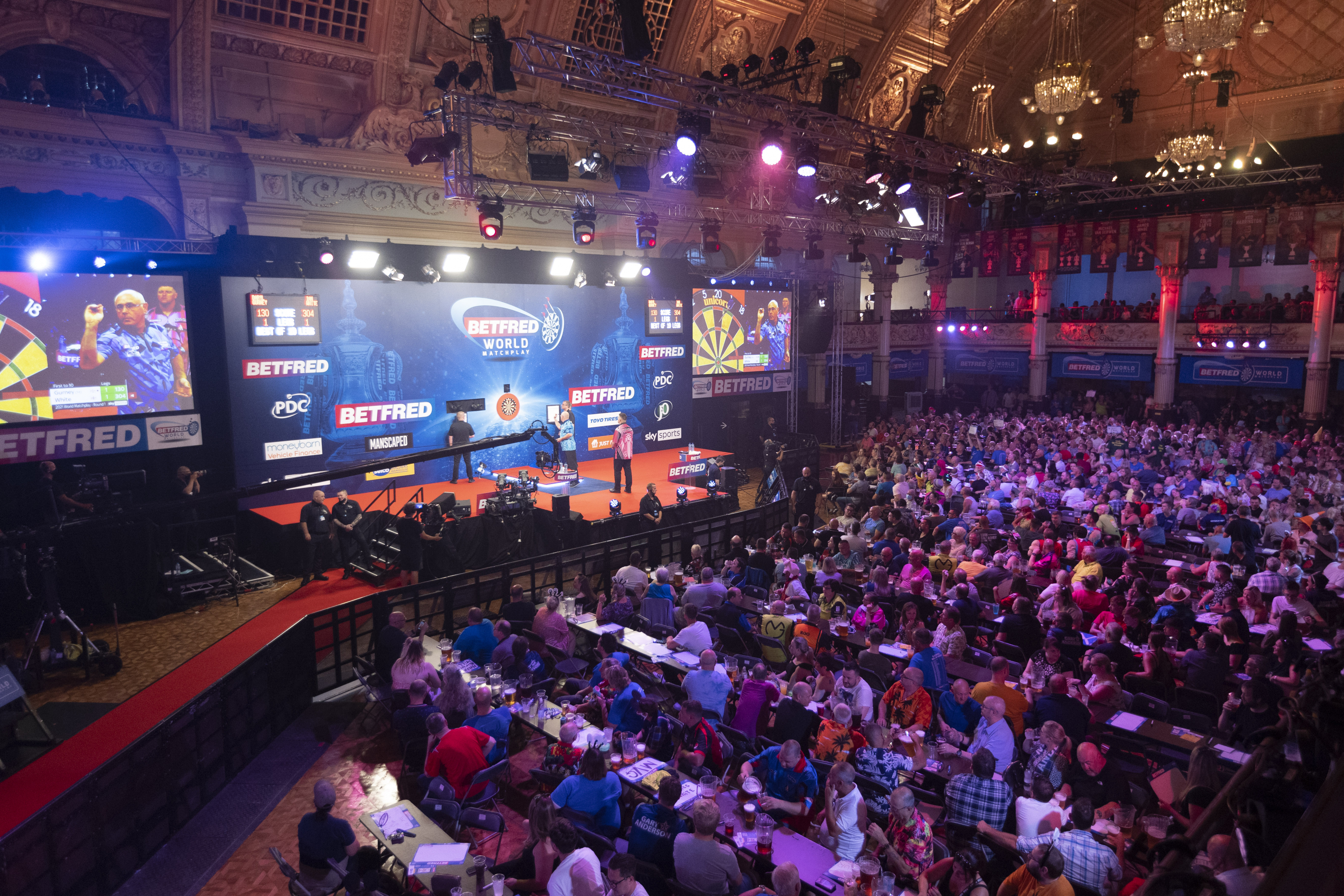 2022 Betfred World Matchplay Schedule of Play PDC