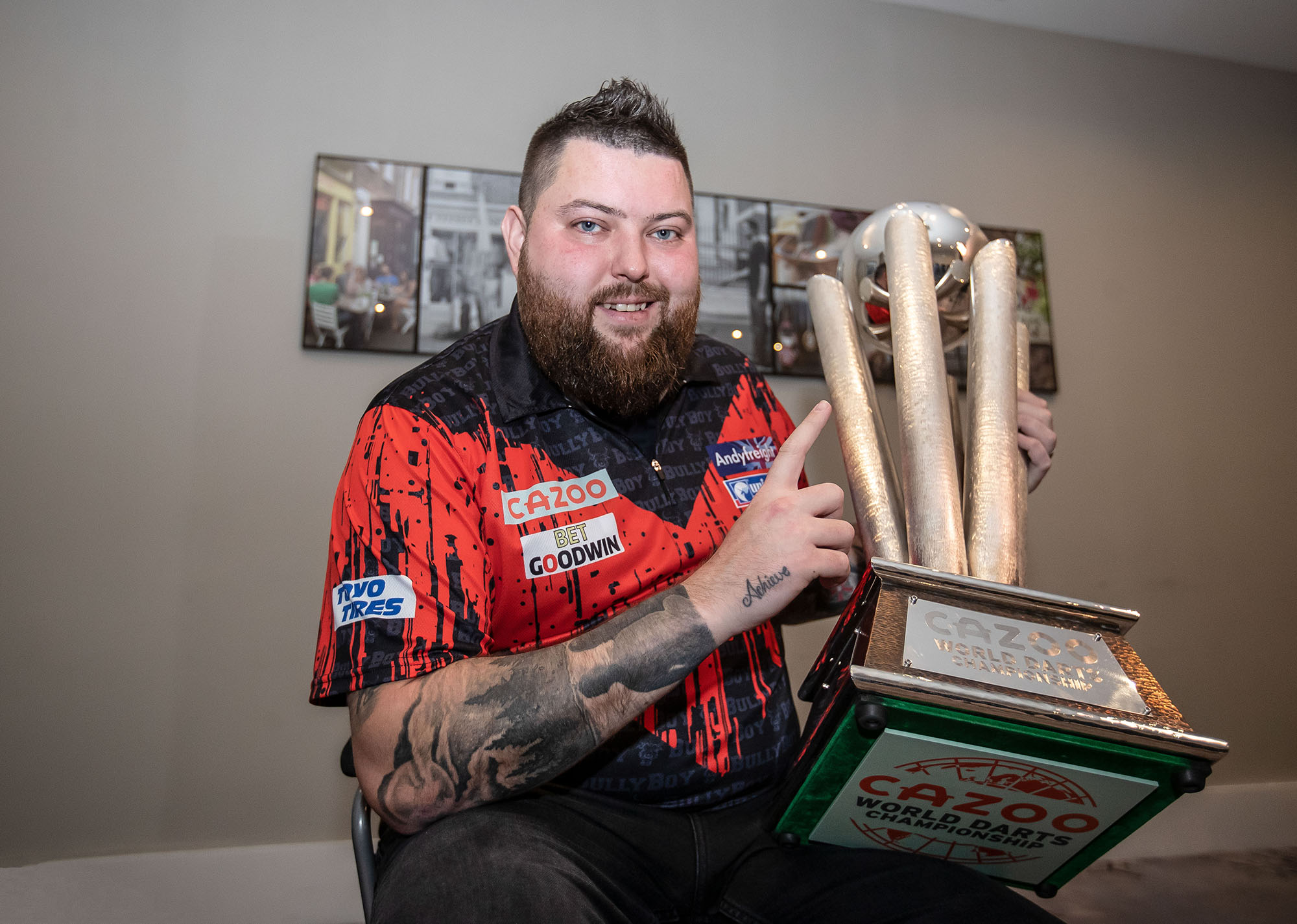 World Champion Smith determined to create a darting legacy PDC