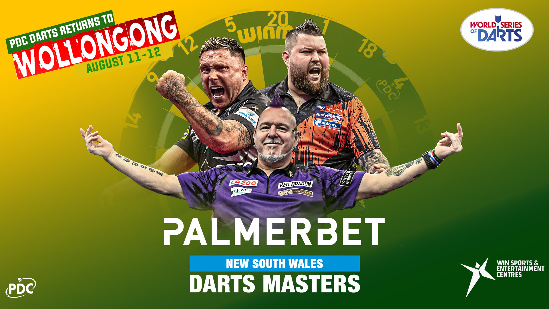 Palmerbet to sponsor 2023 New South Wales Darts Masters PDC