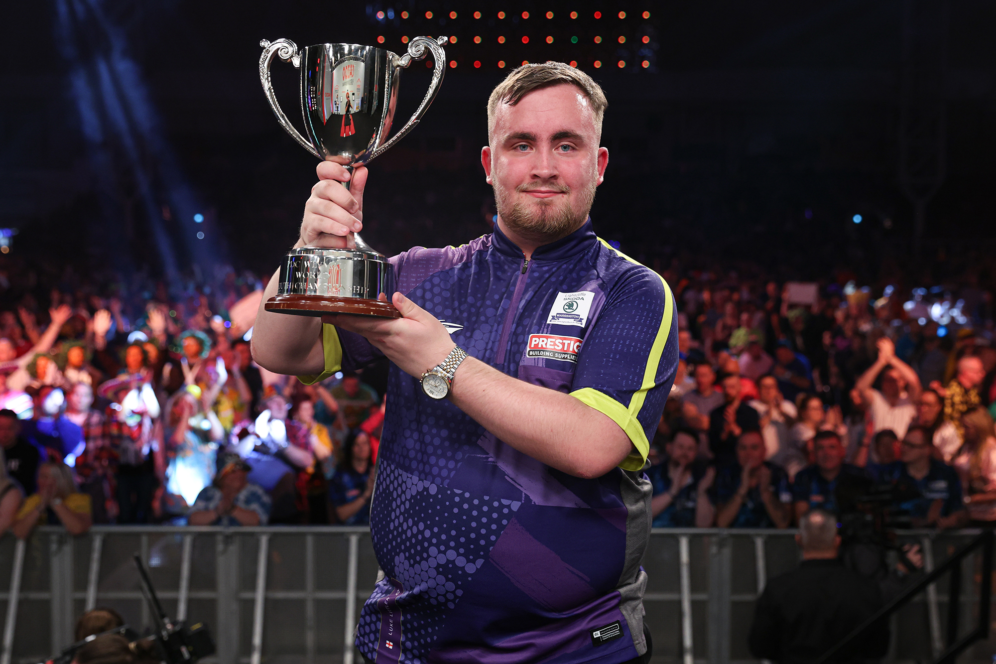 Teenage sensation Littler wins Winmau World Youth Championship thriller
