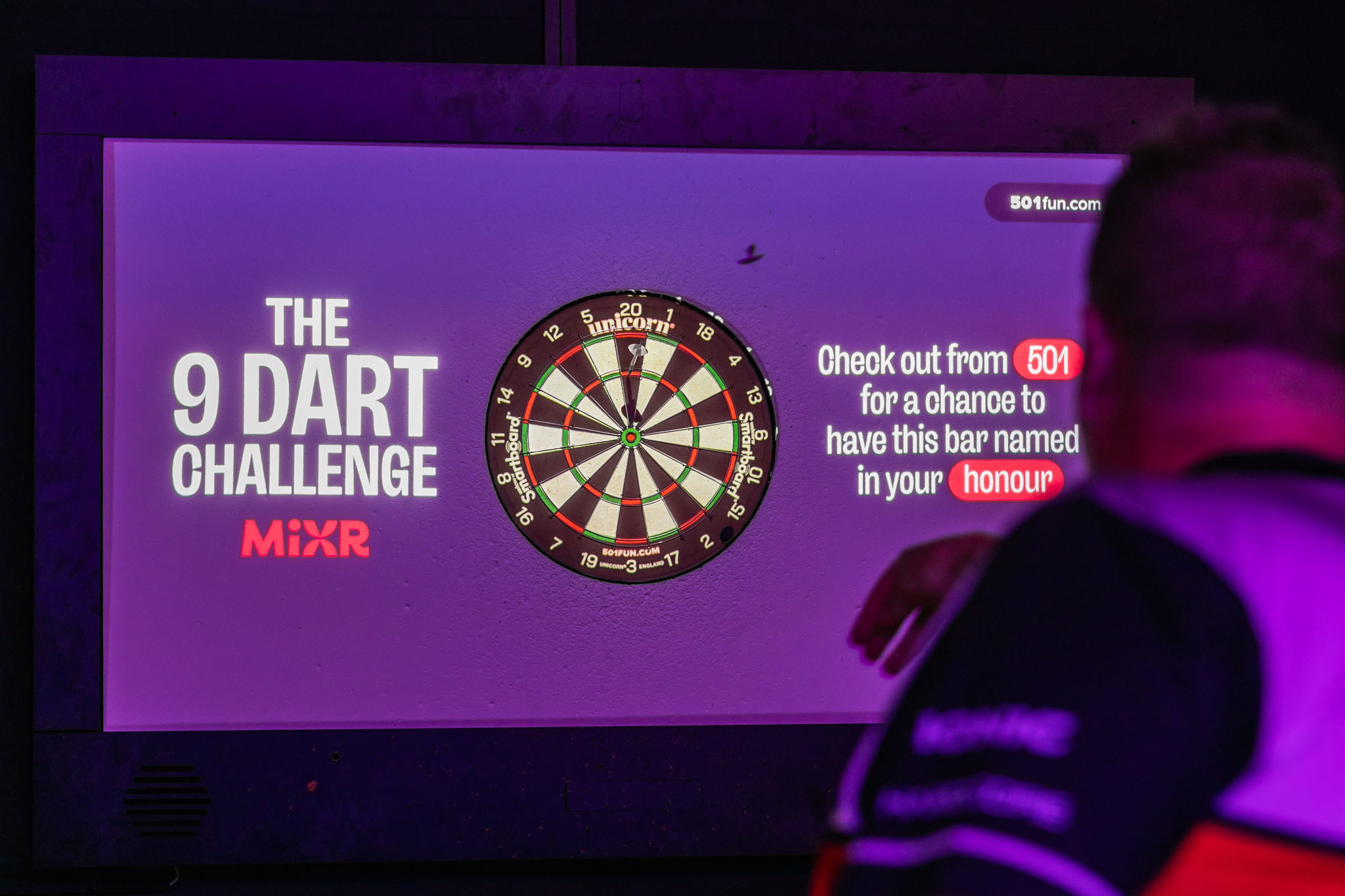 Sports Bar & Grill Canary Wharf to host ninedart challenge for Play