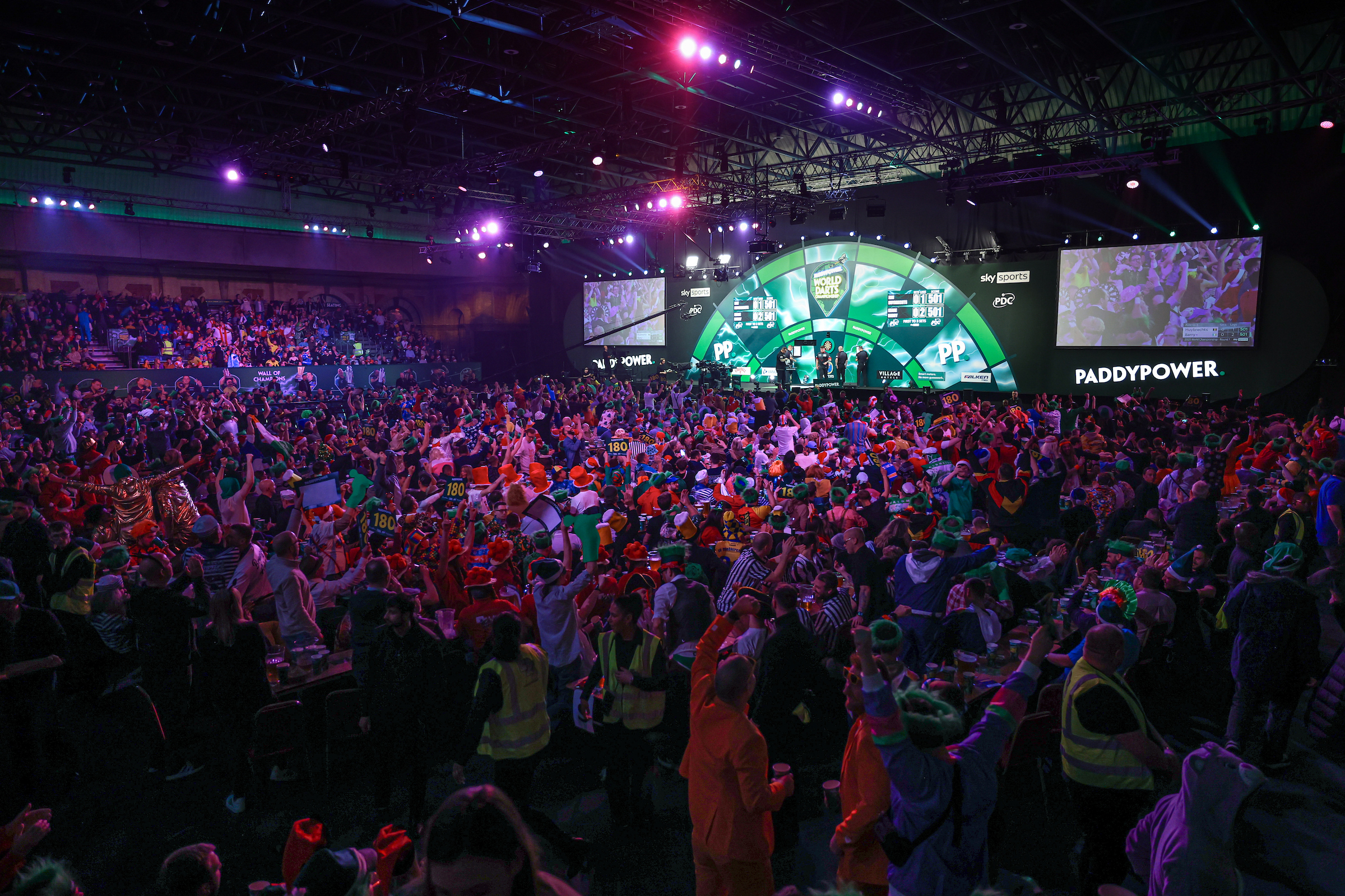 2025/25 Paddy Power World Darts Championship Day Ten latest PDC
