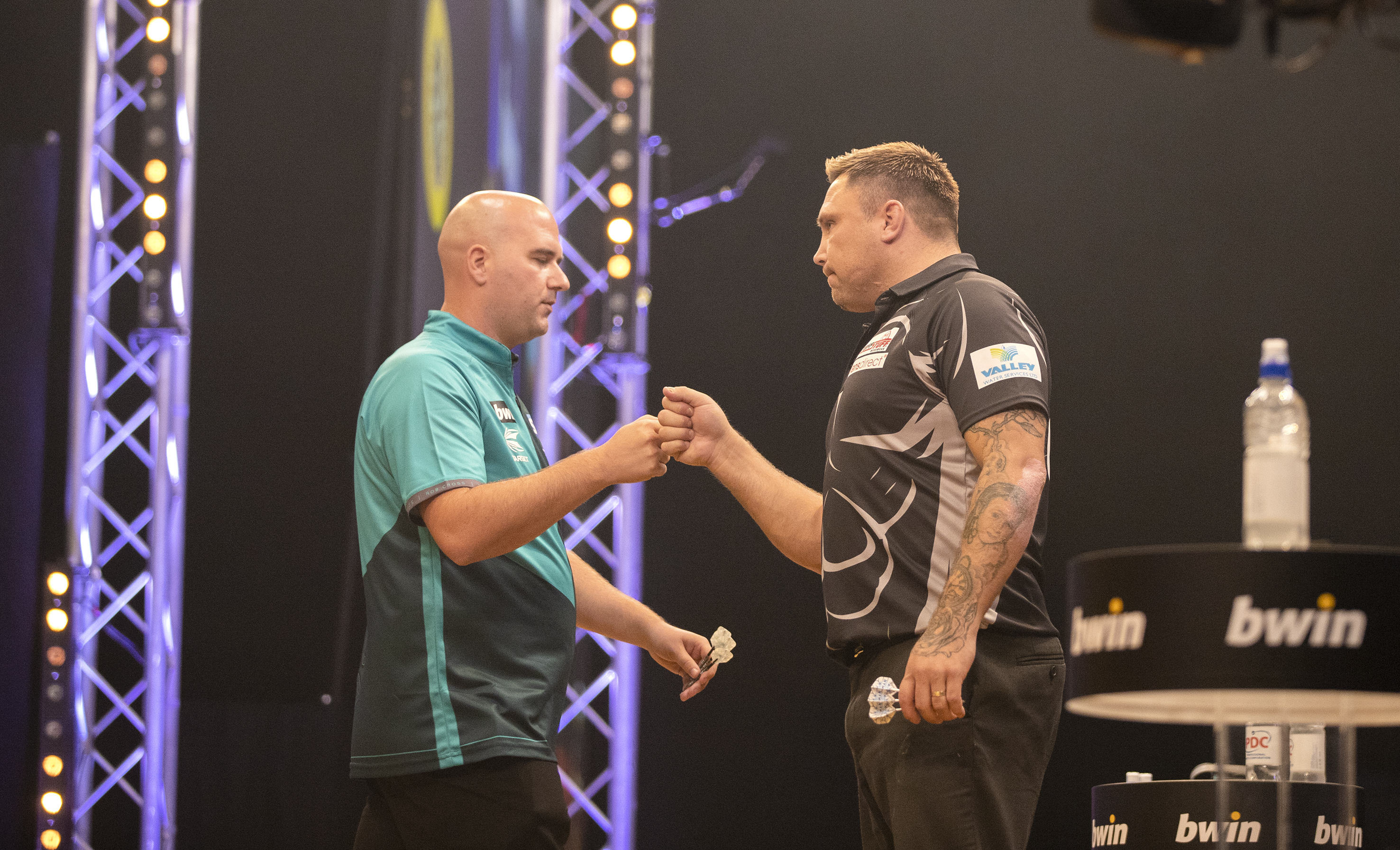 Rob Cross, Gerwyn Price