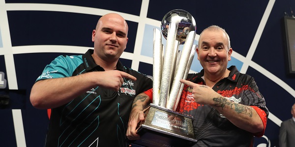 Rob Cross & Phil Taylor (Lawrence Lustig, PDC)