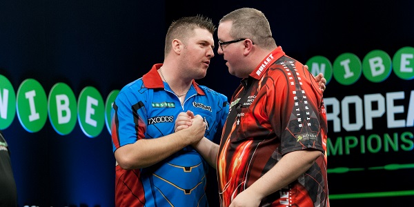 Daryl Gurney & Stephen Bunting - Unibet European Championship (Kelly Deckers)