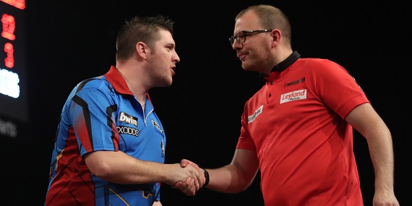 Daryl Gurney & Mark Webster (Lawrence Lustig, PDC)