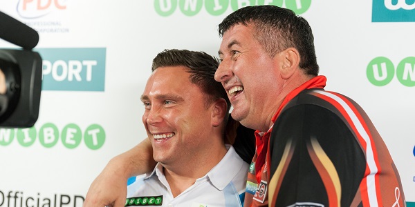 Gerwyn Price & Mensur Suljovic - Unibet European Championship (Kelly Deckers)