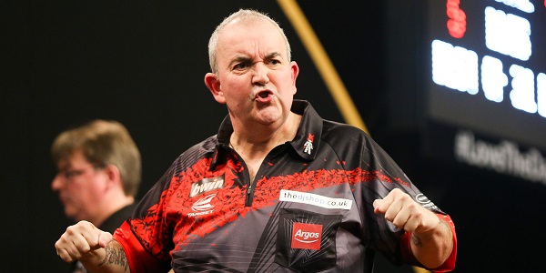 Phil Taylor (Mark Robinson, PDC)