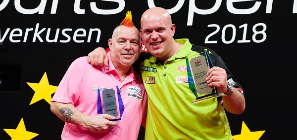 Peter Wright & Michael van Gerwen (Kelly Deckers, PDC)