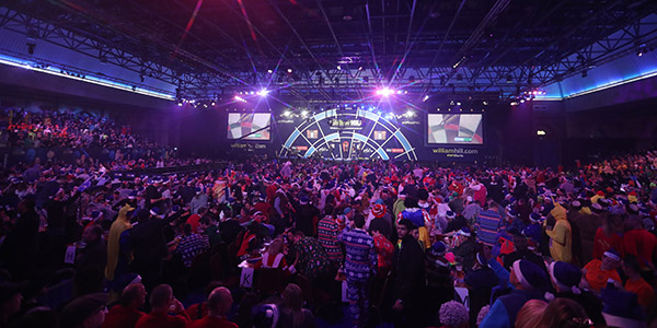 Alexandra Palace inside (Lawrence Lustig, PDC)