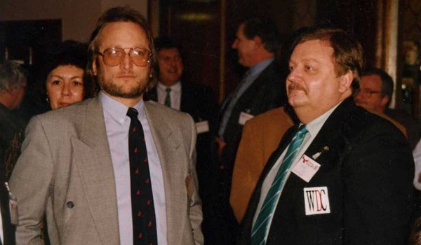 Dick Allix & Tommy Cox in 1993 (courtesy Patrick Chaplin)