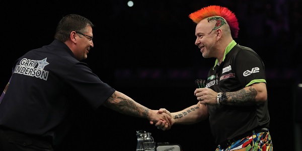 Gary Anderson & Peter Wright - Unibet Premier League, Berlin (Lawrence Lustig, PDC)