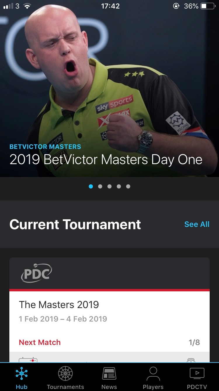 Official PDC app (PDC)