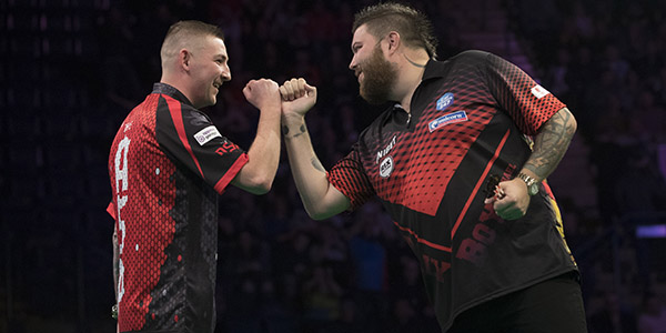 Nathan Aspinall, Michael Smith (Lawrence Lustig, PDC)