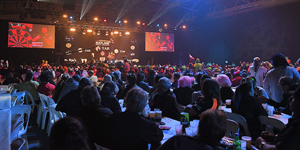Auckland Darts Masters crowd (Photosport NZ/PDC)