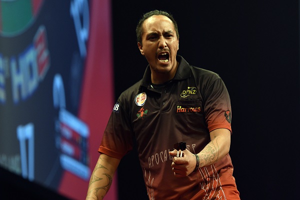 Darren Herewini - Auckland Darts Masters First Round (Photosport, PDC)