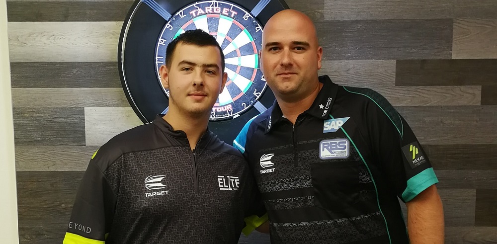 Sebastian Bialecki with Rob Cross (courtesy Maciej Chorbinski)