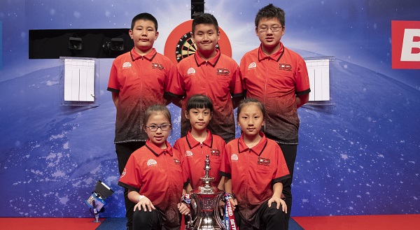 Junior Chinese Players at the Betfred World Matchplay (Lawrence Lustig, PDC)