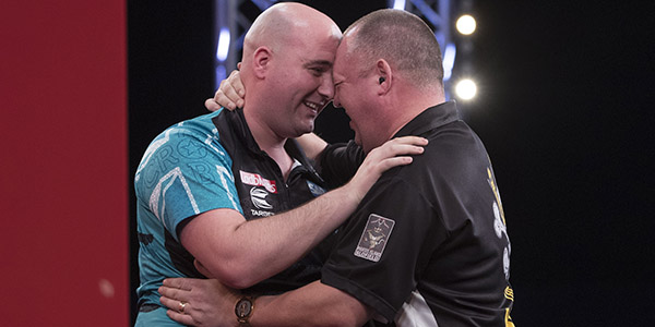 Rob Cross, Mervyn King (Lawrence Lustig, PDC)