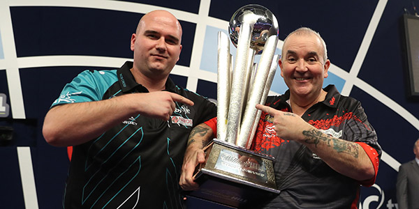 Rob Cross, Phil Taylor (Lawrence Lustig, PDC)