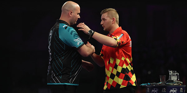 Rob Cross, Dimitri Van den Bergh (Lawrence Lustig, PDC)