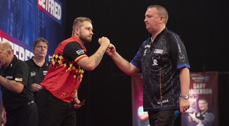 Dimitri Van den Bergh & Glen Durrant (Lawrence Lustig, PDC)