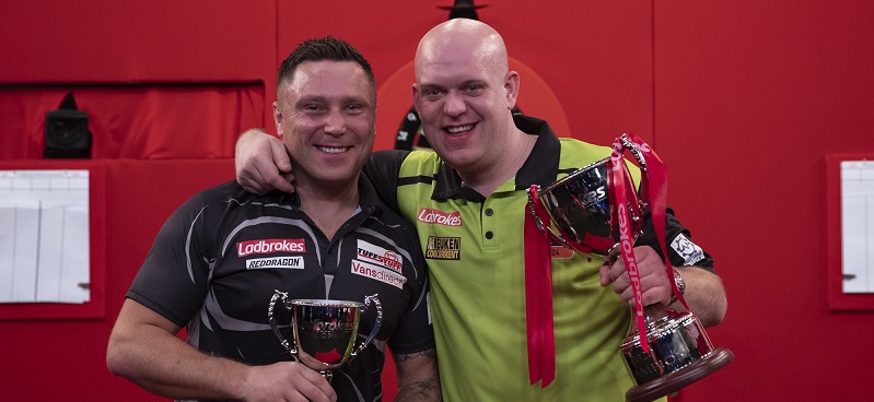 Gerwyn Price & Michael van Gerwen (Lawrence Lustig, PDC)