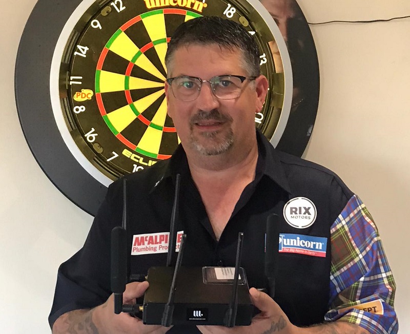 Gary Anderson with Ampito router