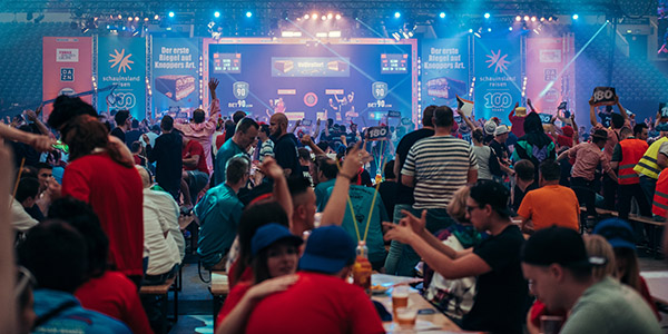 German Darts Masters crowd (PDC)