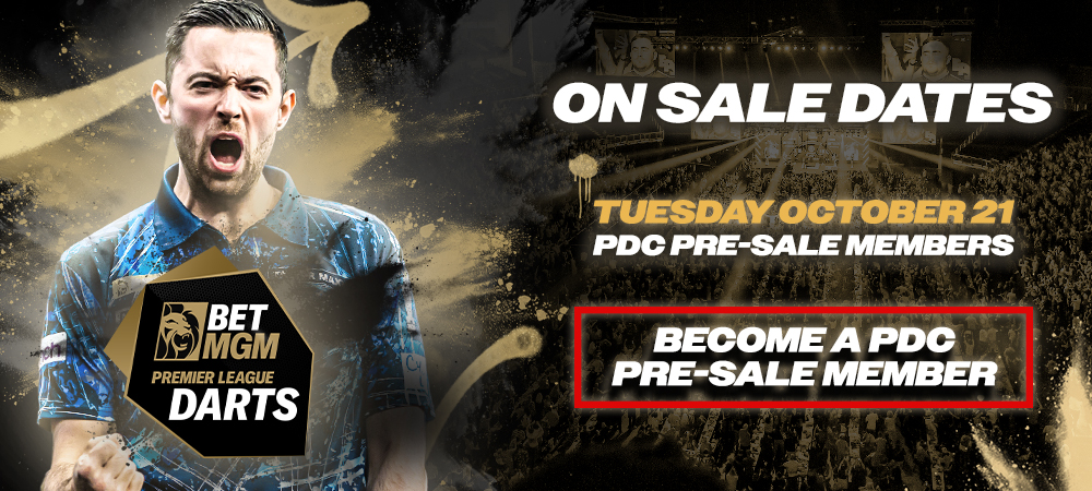 Premier League Darts 2026 Pre-Sale