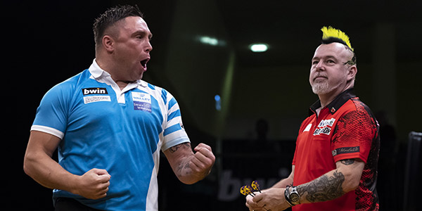 Gerwyn Price, Peter Wright (Michael Braunschädel, PDC)