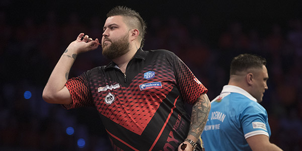 Michael Smith, Gerwyn Price (Lawrence Lustig, PDC)