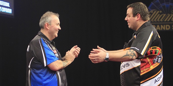 Phil Taylor & Adrian Lewis