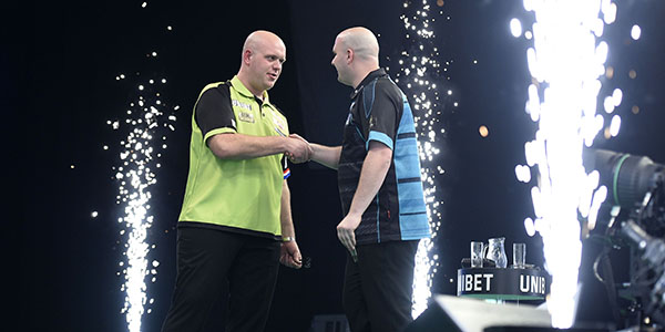 Michael van Gerwen, Rob Cross (Michael Cooper, PDC)