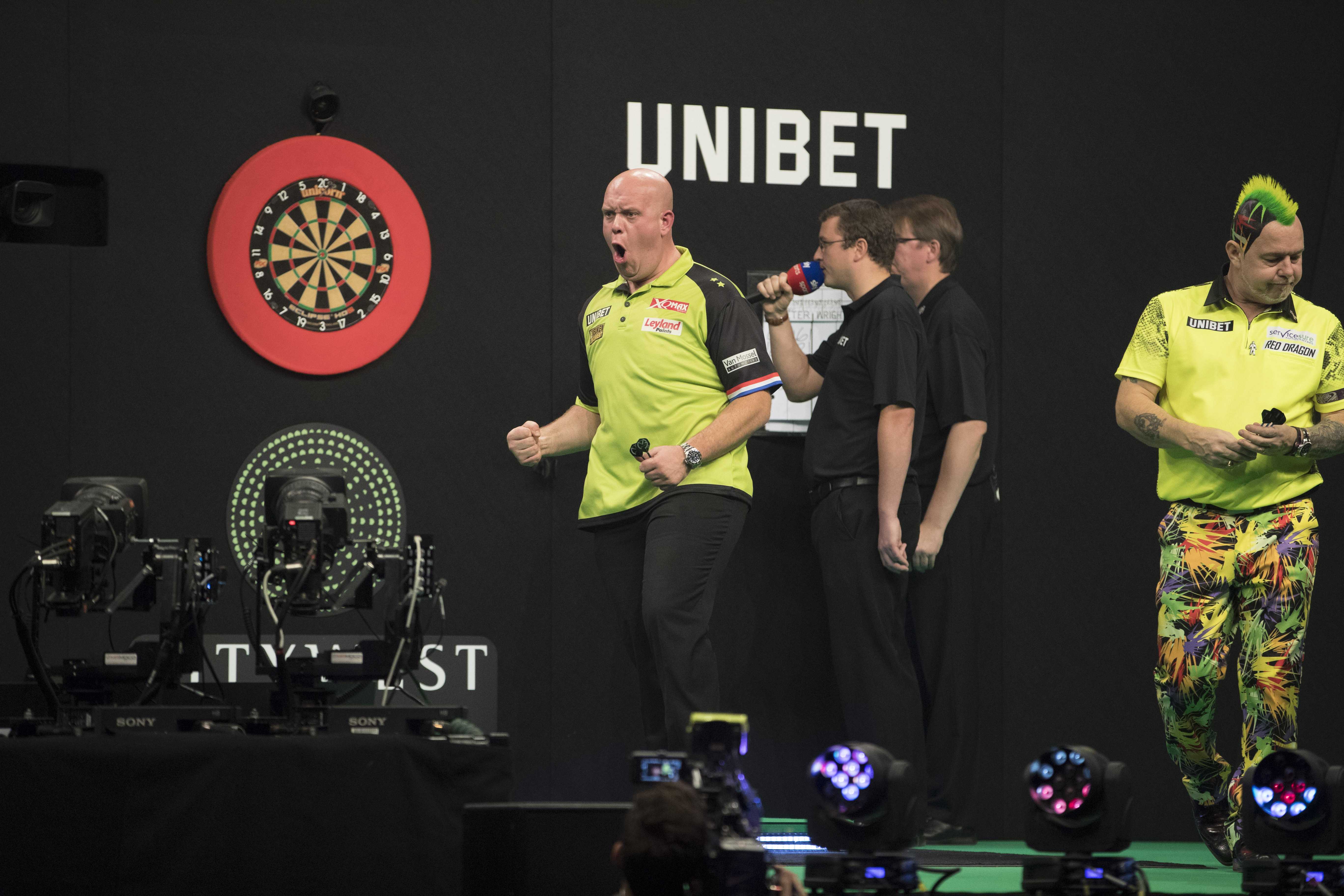 Michael van Gerwen, Peter Wright (Lawrence Lustig, PDC)