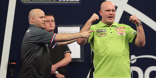 Michael van Gerwen, Christian Kist (Lawrence Lustig, PDC)