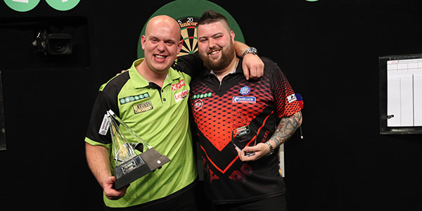 Michael van Gerwen, Michael Smith (Lawrence Lustig, PDC)