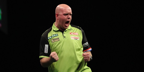 Michael van Gerwen - Unibet Premier League, Berlin (Lawrence Lustig, PDC)