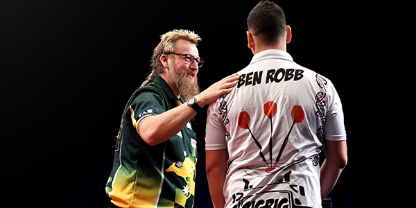 Simon Whitlock, Ben Robb (Photosport NZ/PDC)