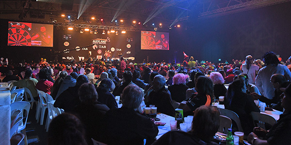 Auckland Darts Masters crowd (Photosport NZ/PDC)