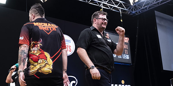 Michael Smith, James Wade at World Series of Darts Finals final (PDC)