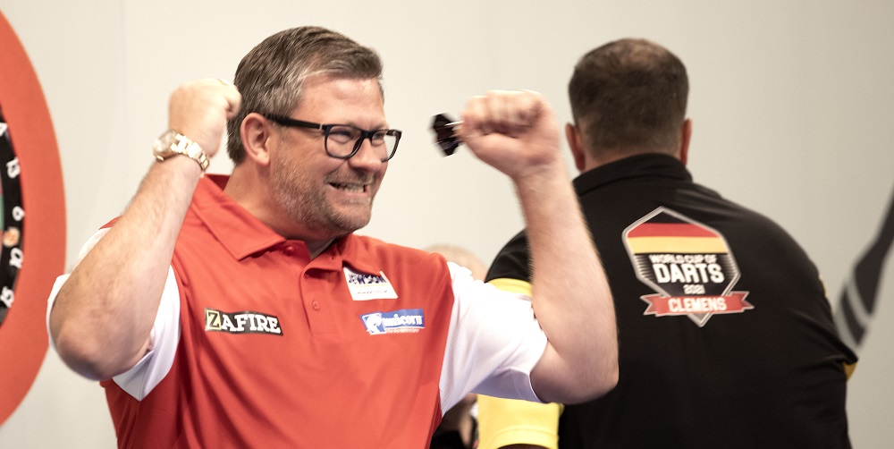 James Wade - Cazoo World Cup of Darts (Kais Bodensieck, PDC Europe)