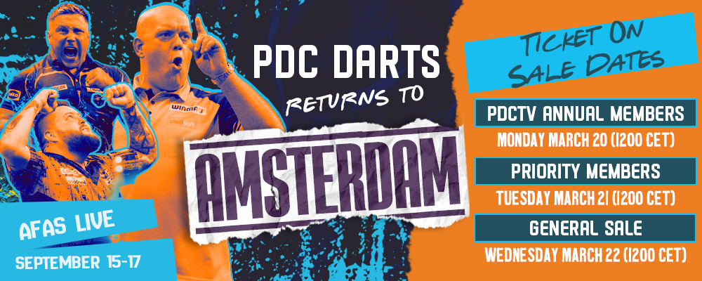 Jack's World Series of Darts Finals - Ticket Info