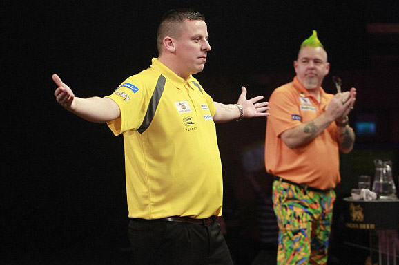 Dave Chisnall, Peter Wright (Lawrence Lustig, PDC)