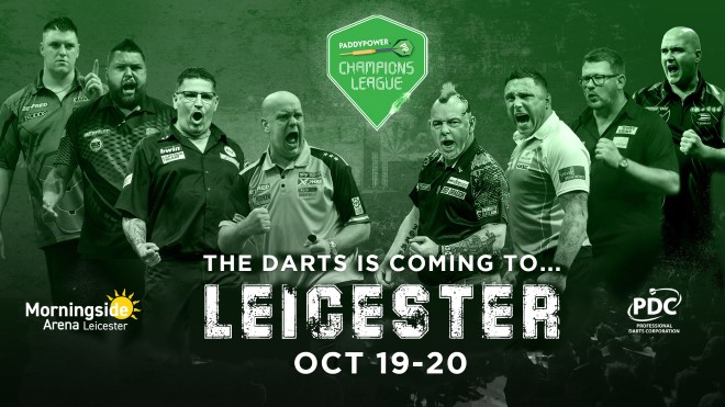 Champions League of Darts banner (PDC)